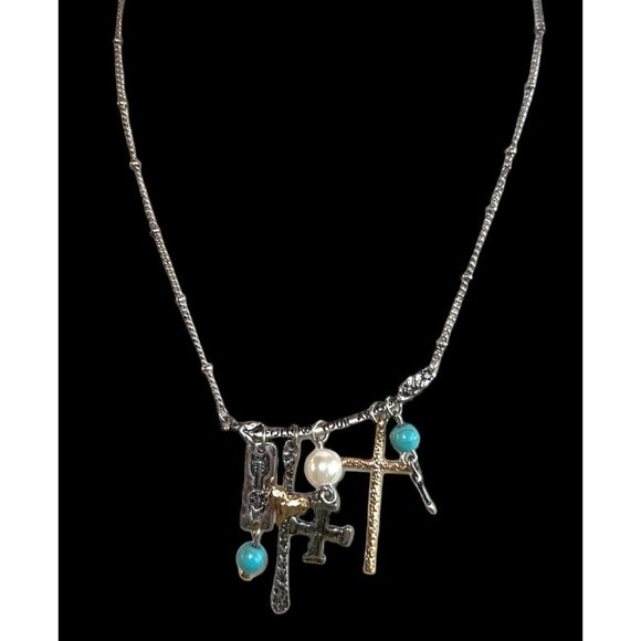 by the Bay New York Necklace and Earring Combination Follow Your Arrow - Picture 2 of 16